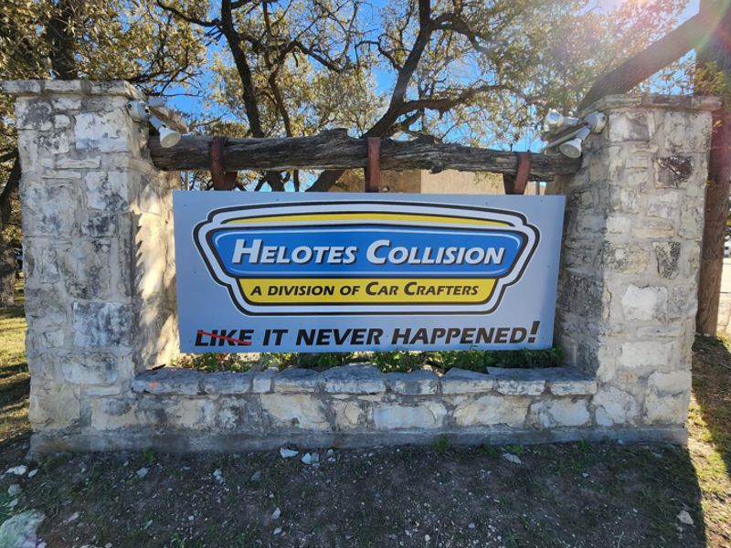 Helotes Collision Sign